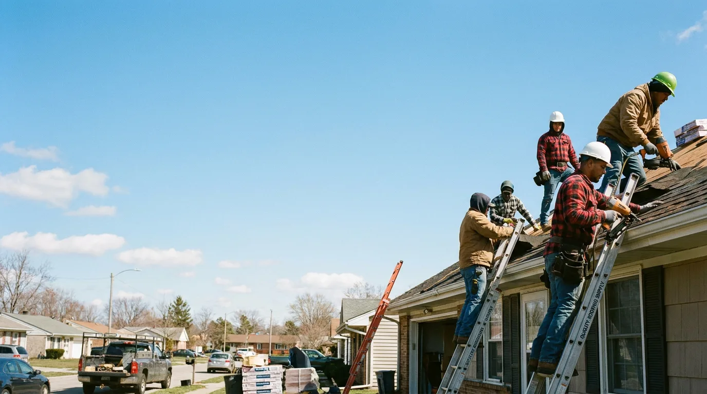 Roofing in Strawn, IL near me